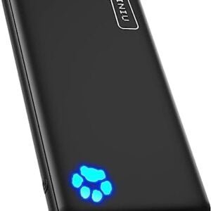 INIU Portable Charger, USB C Slimmest Triple 3A High-Speed 10000mAh Phone Power Bank, Flashlight External Battery Pack