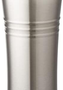 Le Creuset Travel Mug, Stainless Steel, Vacuum Sealed, 8.5 cm, 18 cm tall, 0.35 L, Volcanic, 98800000090080
