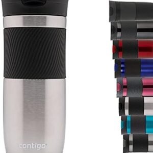 Contigo Byron Snapseal Travel Mug, Stainless Steel Thermal vacuum flask, leakproof tumbler, coffee mug with BPA free Easy-Clean Lid, 470 ml