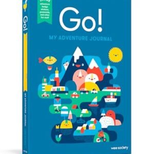 Go! (Blue) : A Kids' Interactive Travel Diary and Journal